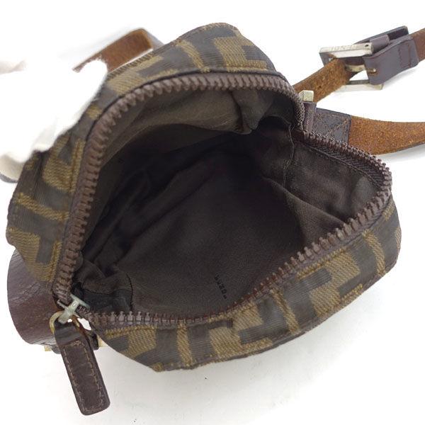 FENDI / フェンディ ズッカ ミニショルダーバッグ 斜めがけ