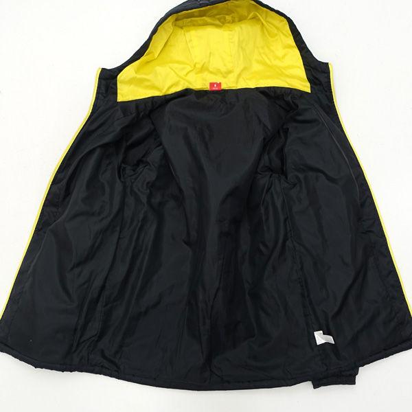 PUMA◇キルティングジャケット/L/ナイロン/NVY/無地//