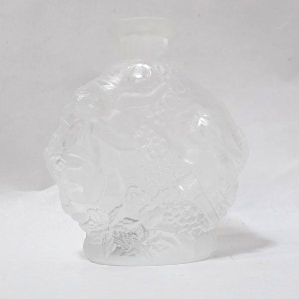 DESNA インテリアDESNA/チェコウランガラス 香水瓶 天使 ギフト 中古