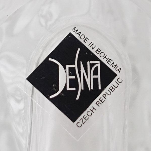 DESNA インテリアDESNA/チェコウランガラス 香水瓶 天使 ギフト 中古