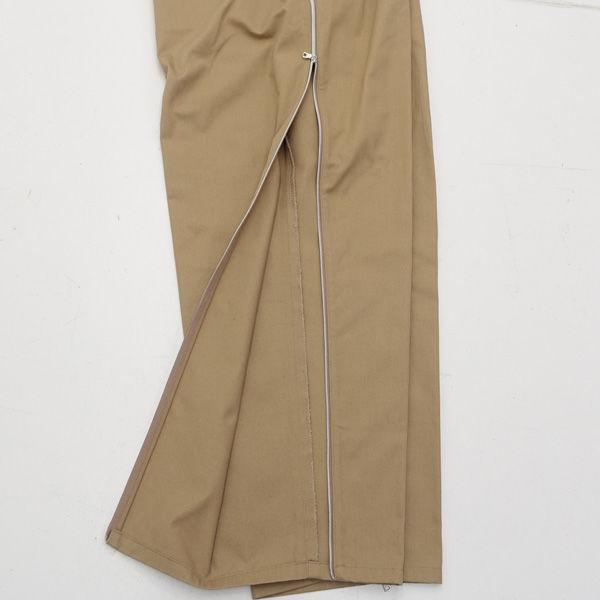 パンツ WTAPS UNDERCOVER 21AW T/C SIDE ZIP 2TUCK WTAPS × UNDER COVER T/CツイルSIDE ZIP 2TUCK/タックパンツ/ベージュ