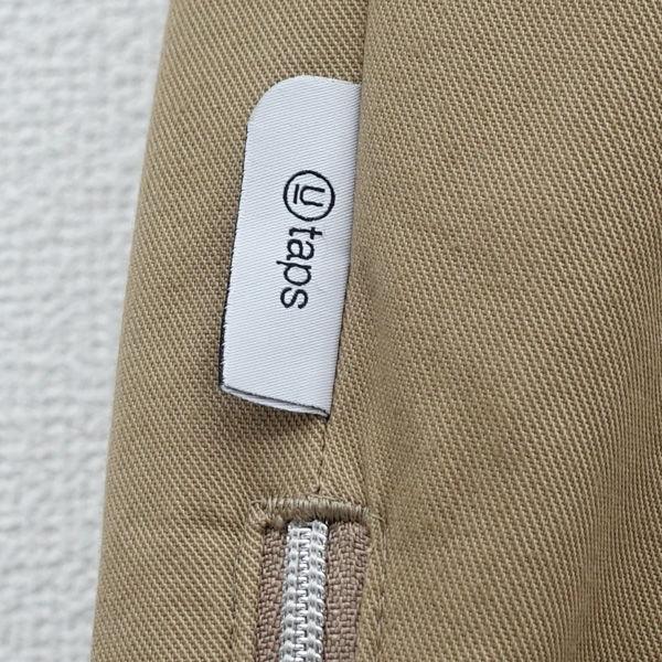 WTAPS 22SS UNDER COVER SHIRT BEIGE XLサイズ WTAPS × UNDER COVER T/CツイルSIDE ZIP 2TUCK/タックパンツ/ベージュ