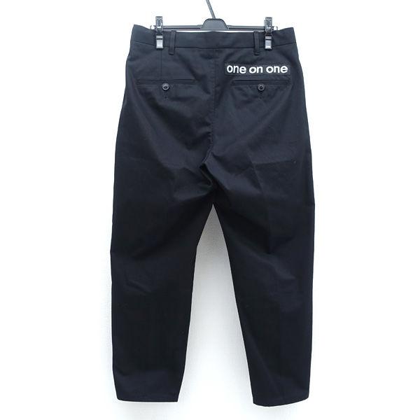 UNDERCOVER × WTAPS / ボトム/M/ポリエステル/BLK/UC1B9501// WTAPS × UNDER COVER T/CツイルSIDE ZIP 2TUCK/タックパンツ/ブラック