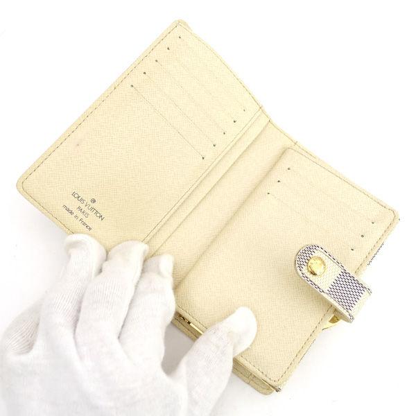 ルイヴィトン ダミエアズール ポルトフォイユヴィエノワ N61676 LOUIS VUITTON 二つ折り財布 ポルトフォイユ ヴィエノワ N61676 ダミエ