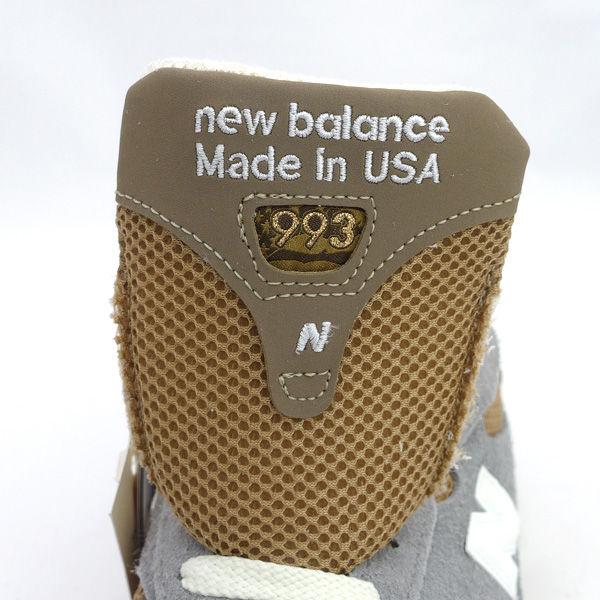 New Balance（ニューバランス） スニーカー/993/GRAY/BROWN/28cm/USA製