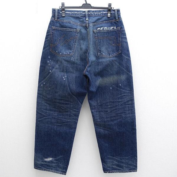 SEQUEL × FRAGMENT DESIGN / シークエル デニムパンツ/DAMAGE DENIM