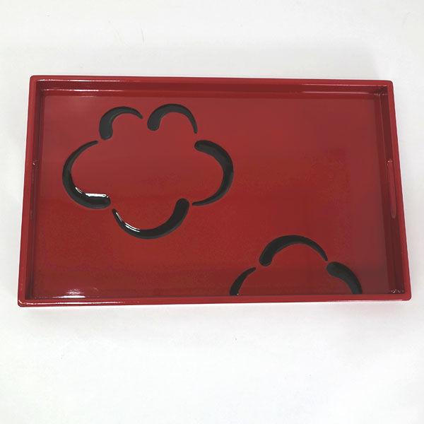 京漆器 漆器のアソベ 漆器アソベ/京漆器 長手盆(大小2個組) ギフト 未