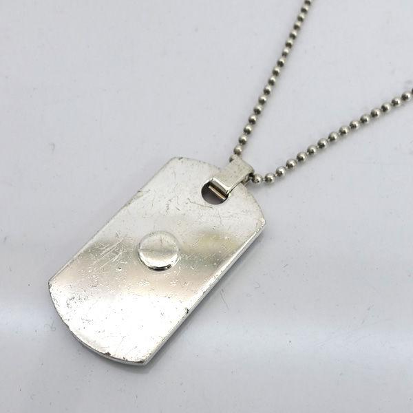 GUCCI（グッチ） クレスト ドッグタグ ネックレス Ag925 ブランド 中古