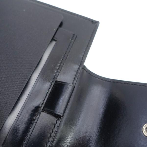 BVLGARI（ブルガリ） 手帳カバー 6穴式 システム手帳 ブラック