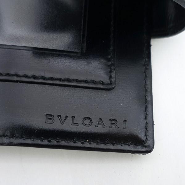 BVLGARI（ブルガリ） 手帳カバー 6穴式 システム手帳 ブラック