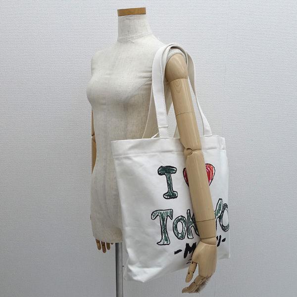 MARNI（マルニ） トートバッグ/2023年東京限定/キャンバス/ホワイト
