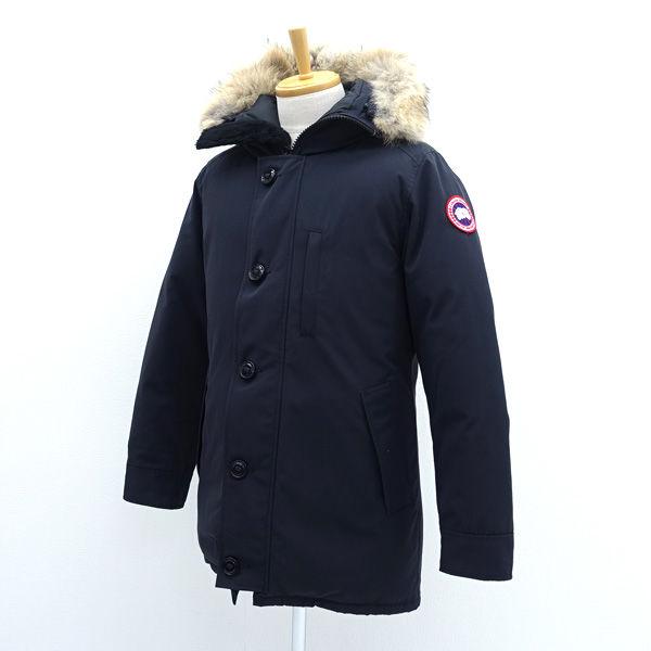 GOOSE / カナダグース  ダウンジャケット/ジャスパーパーカ/3438JM/ネイビー/サイズL  メンズファッション 【プレゼント】 中古