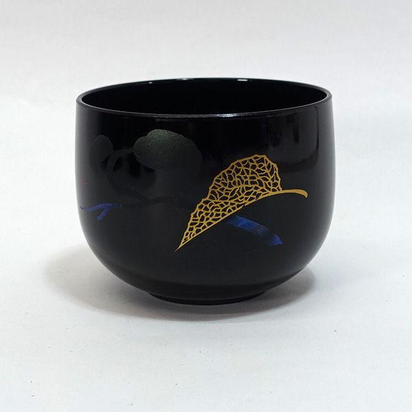 山中塗 山本寛斎 漆器山中塗/山本寛斎 大鉢 小椀揃 ギフト 未使用
