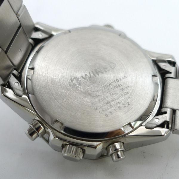 WIRED SEIKO / セイコー ワイアード クロノグラフ メンズ 腕時計