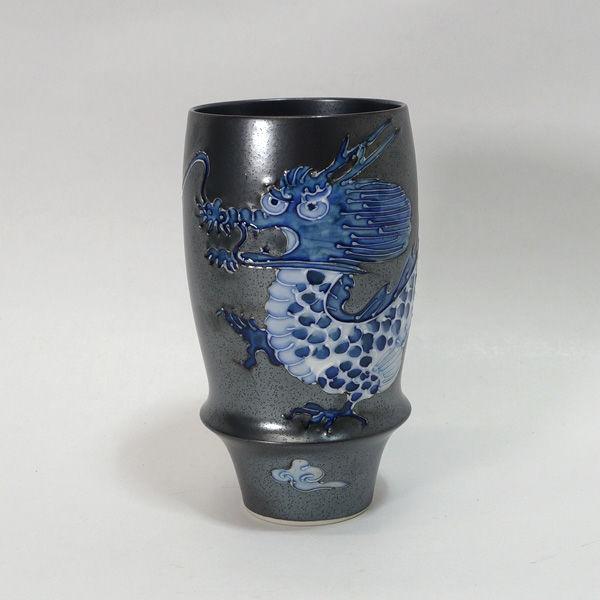 有田焼 文山窯 和食器有田焼/匠の蔵プレミアムグラス「皇帝龍」(2個組