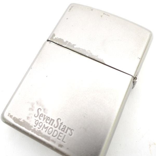 Zippo / ジッポ セブンスター/SEVEN STAR/99MODEL/1999年製/シルバー