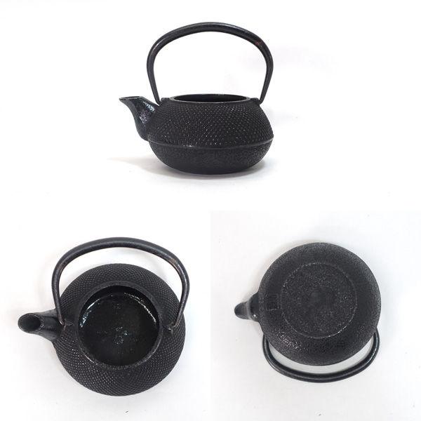 南部鉄器 岩鋳 和食器南部鉄器 岩鋳/鶴 急須・灰皿・鍋敷揃 ギフト 未