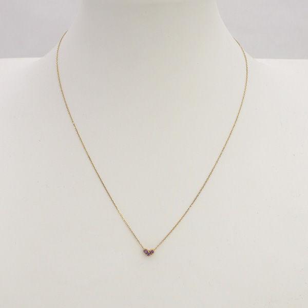 ポンテヴェキオ　K10YG リバーシブルネックレス　ハート型 Ponte Vecchio（ポンテヴェキオ） K10YG リバーシブル ネックレス