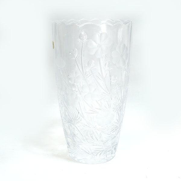 Noritake CRYSTAL 花器ノリタケクリスタル/フラワーベース 55181/LMG