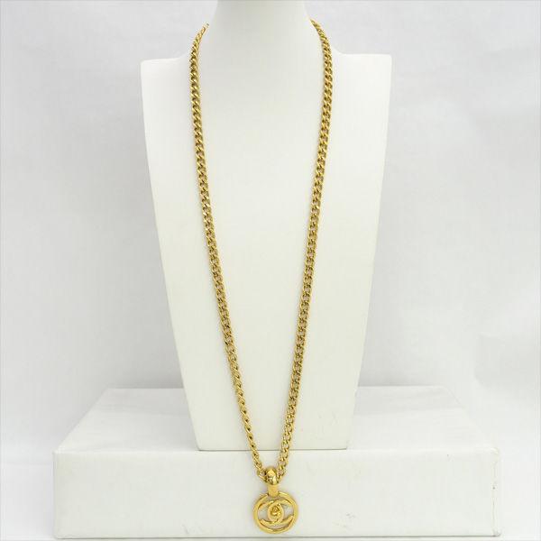 CHANEL（シャネル） ココマーク ラウンド ターンロック ネックレス 97P 