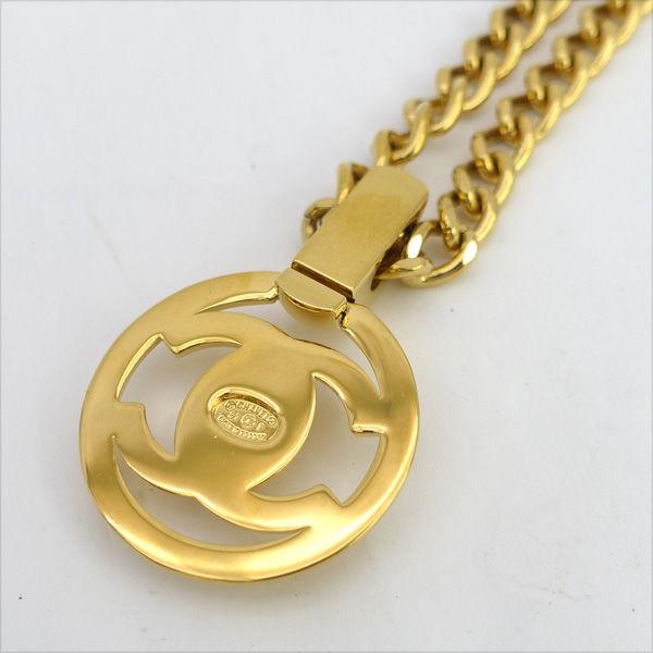 CHANEL（シャネル） ココマーク ラウンド ターンロック ネックレス 97P 