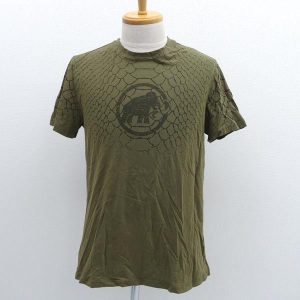 MAMMUT / マムート Tシャツ/プリント/カーキ/サイズM 1017-01480