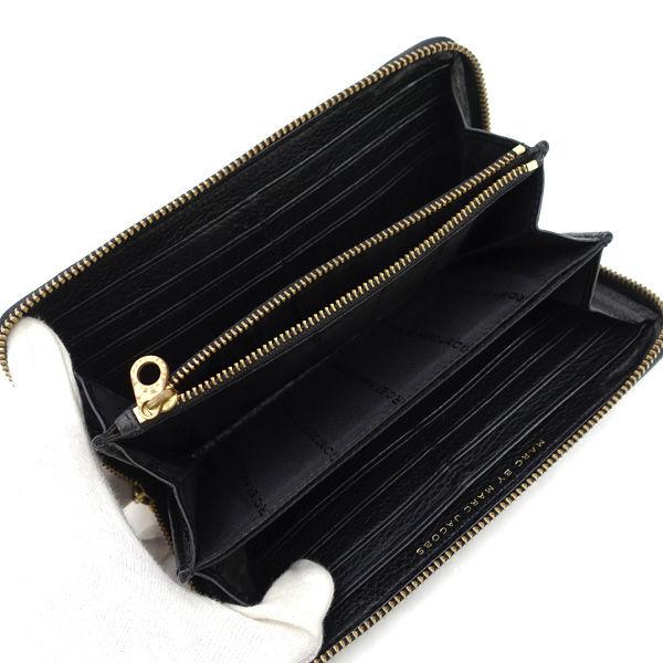 MARC JACOBS（マーク・ジェイコブス） ラウンドファスナー長財布/ロゴ