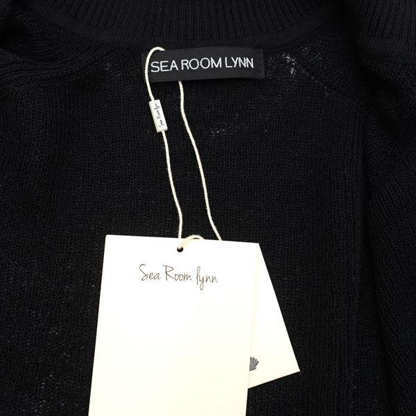 Sea Room lynn / シールーム リン リネンコンビシアーニットシャツ