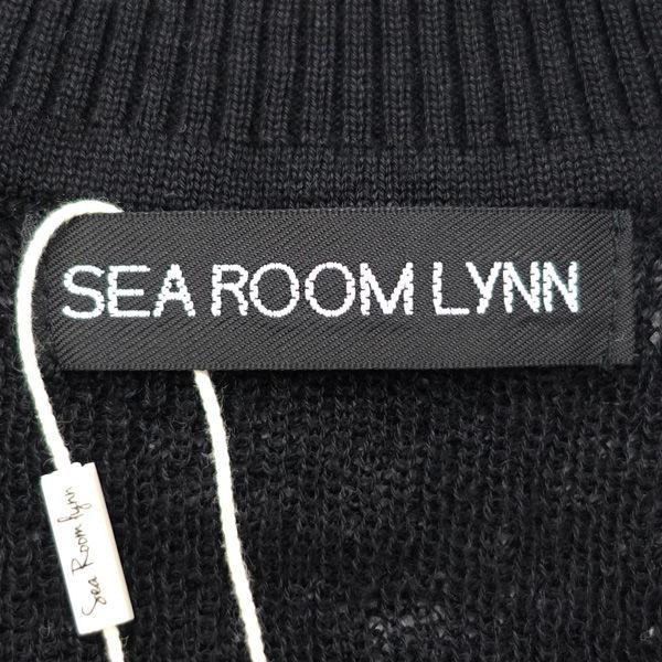 Sea Room lynn / シールーム リン リネンコンビシアーニットシャツ