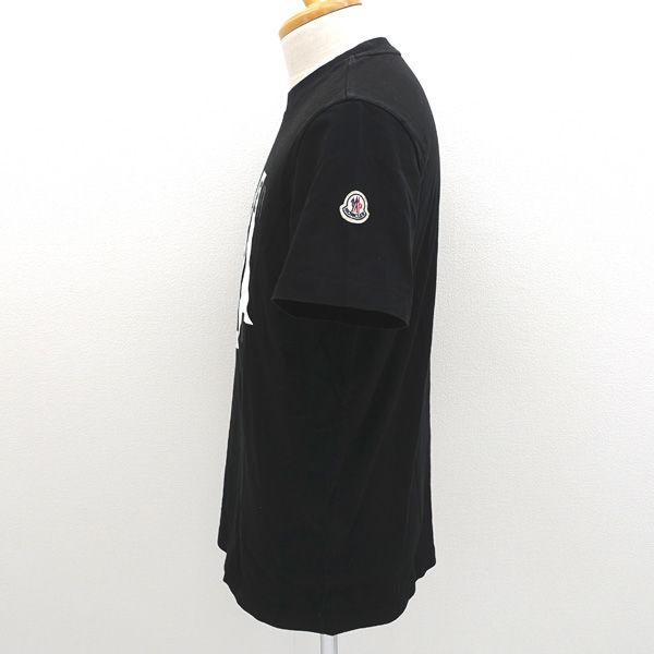MONCLER（モンクレール） SAFARI/半袖Tシャツ/ロゴ/プリント/ブラック