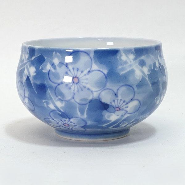 ★新品未使用★有田焼　高山窯　和食器まとめ売り【全90点】 有田焼 高山作 和食器有田焼/高山 染付梅花 蓋付湯呑揃(10客) FK