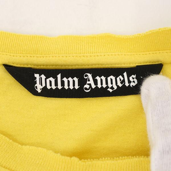 Palm Angels / パームエンジェルス 長袖Tシャツ/ロンT/ロゴ/イエロー