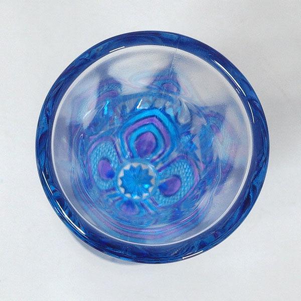 SOGA GLASS 花器曽我ガラス/ロマンセット(灰皿・フラワーベース) F