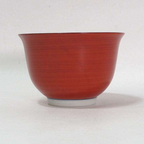 三洋陶器 林斎 和食器林斎/朱巻七宝 煎茶揃(5個組) 801938 ギフト 未