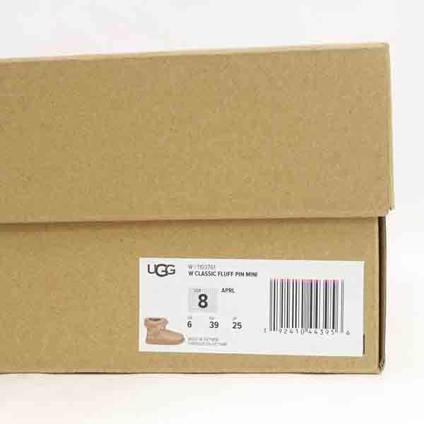 UGG / アグ ムートンブーツ/W CLASSIC FLUFF PIN MINI/ベージュ