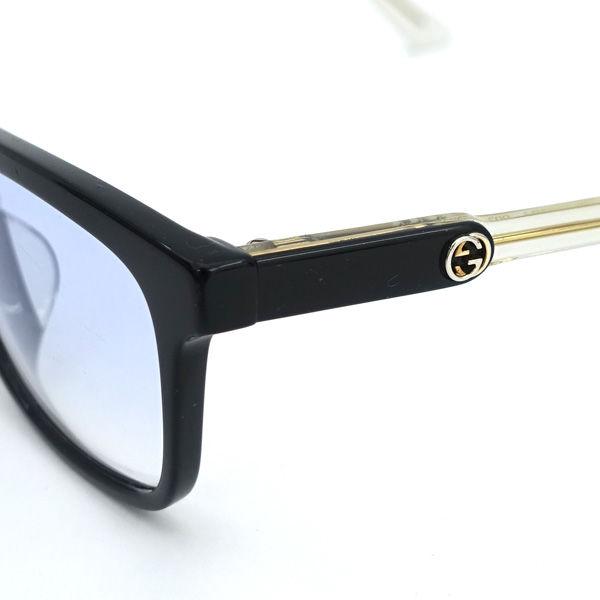 GUCCI / グッチ サイド GGロゴ サングラス アイウェア ブルー