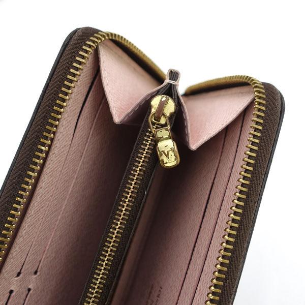 ルイヴィトン 長財布 モノグラム ポルトフォイユクレマンス ローズバレリーヌ LOUIS VUITTON（ルイ・ヴィトン） ポルトフォイユクレマンス ローズ