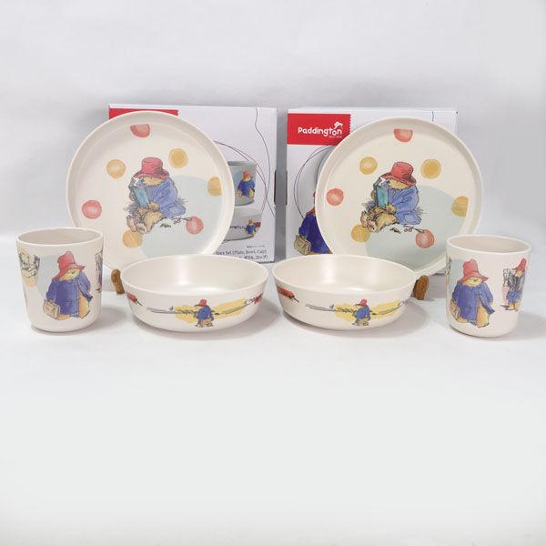 パディントン バンブーメラミン食器 3点セット 3箱セット売り　バラ売り不可 PADDINGTON BEAR 洋食器パディントンベア/バンブーメラミン 3点セット