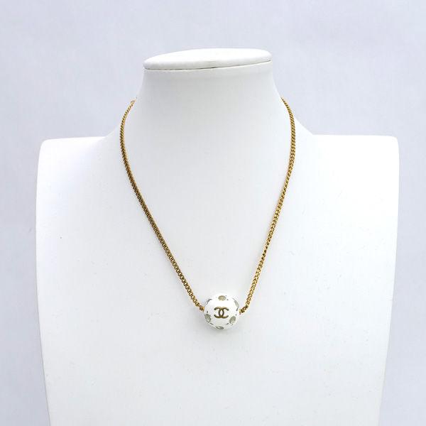 シャネル ココマーク サッカーボールモチーフ ネックレス CHANEL / シャネル ココマーク サッカーボールモチーフ