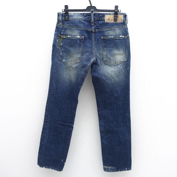 DSQUARED2（ディースクエアード） デニムパンツ/ダメージ加工/ペイント