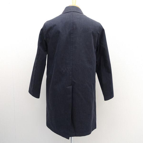 MACKINTOSH PHILOSOPHY ステンカラーコート/チェック柄ライナー付き