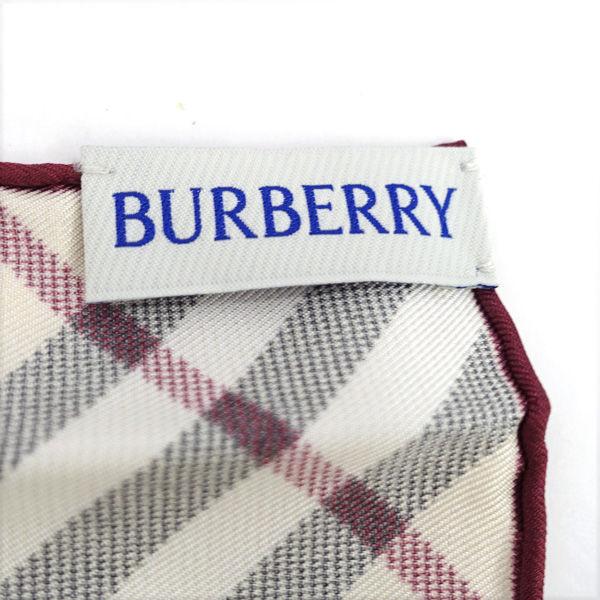 Burberrys バーバリー　ロングスカーフ　シルク　ノバチェック　伊製 BURBERRY（バーバリー） チェック柄 ストール スカーフ 大判 シルク 90
