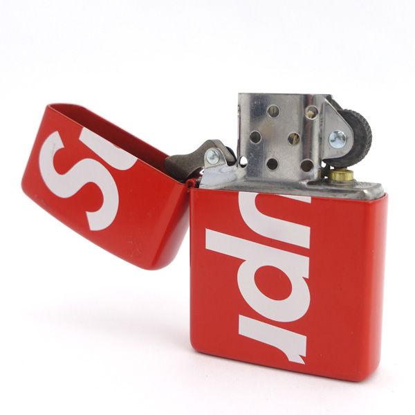 Zippo / ジッポ Supreme/シュプリーム/ロゴ/レッド×ホワイト/2017年製