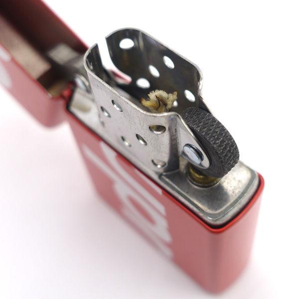 Zippo / ジッポ Supreme/シュプリーム/ロゴ/レッド×ホワイト/2017年製
