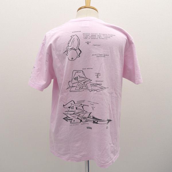 Supreme（シュプリーム） Rammellzee tag tee/Tシャツ/ピンク