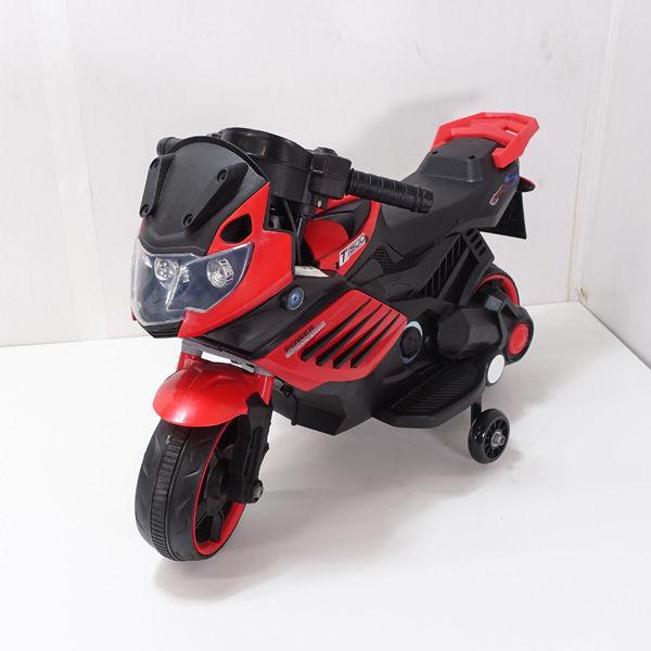 電動乗用バイク LQ-158 T1500 レッド×ブラック 子供用品 中古 代引不可