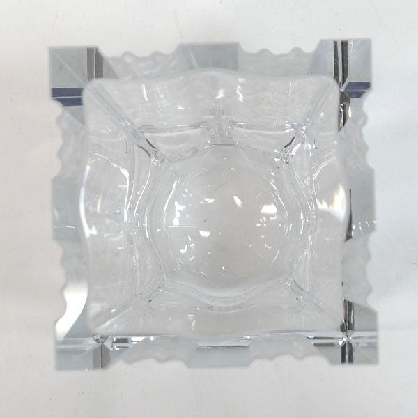 HOYA 花器HOYA/クリスタル スクエアフラワーベース ギフト 中古