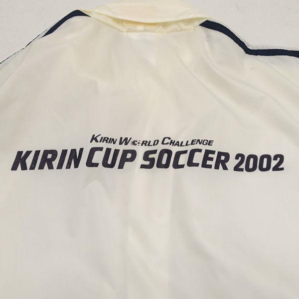 adidas（アディダス） ナイロンジャケット/ホワイト/キリンカップ2002