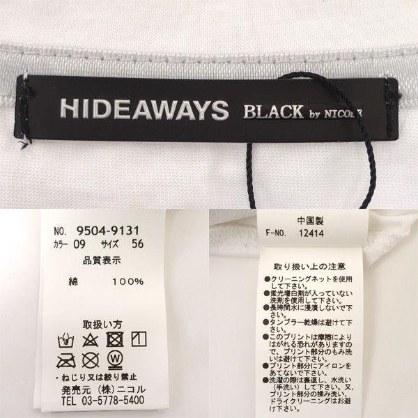 HIDEAWAYS NICOLE / ハイダウェイ ニコル 長袖Tシャツ/Vネック