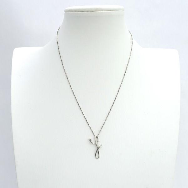 TIFFANY&Co.（ティファニー） イニシャルY ネックレス 925 シルバー